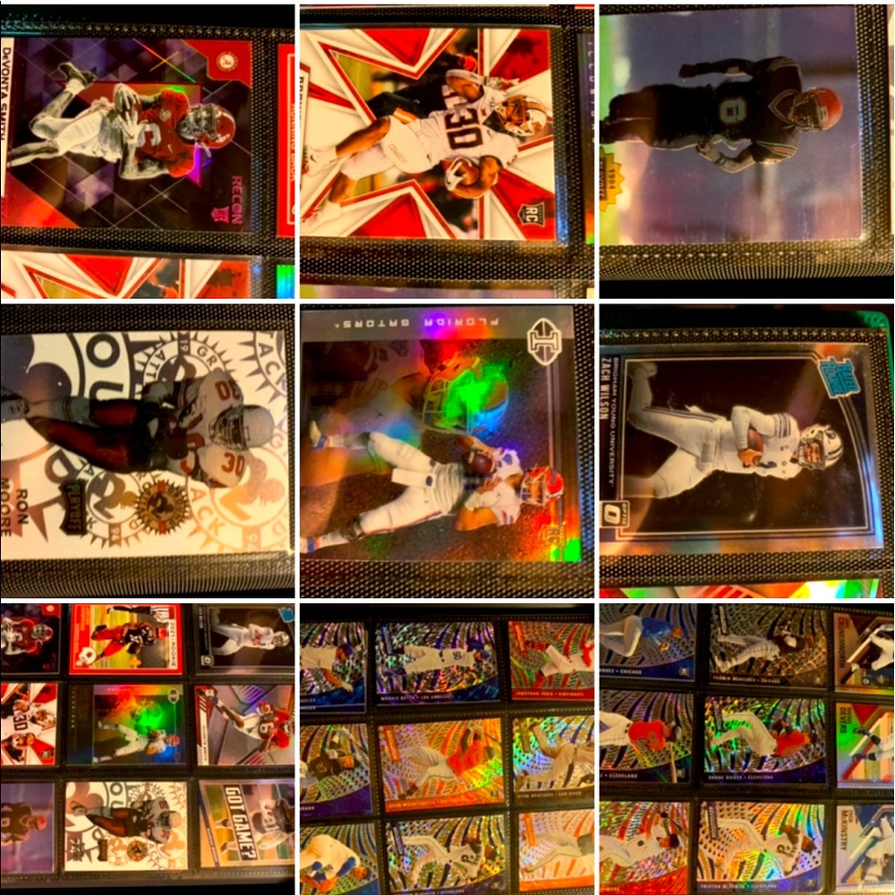 I have thousands of “HIT’S”100 cards per lot.parallels,HOF,autos,sp,never no,